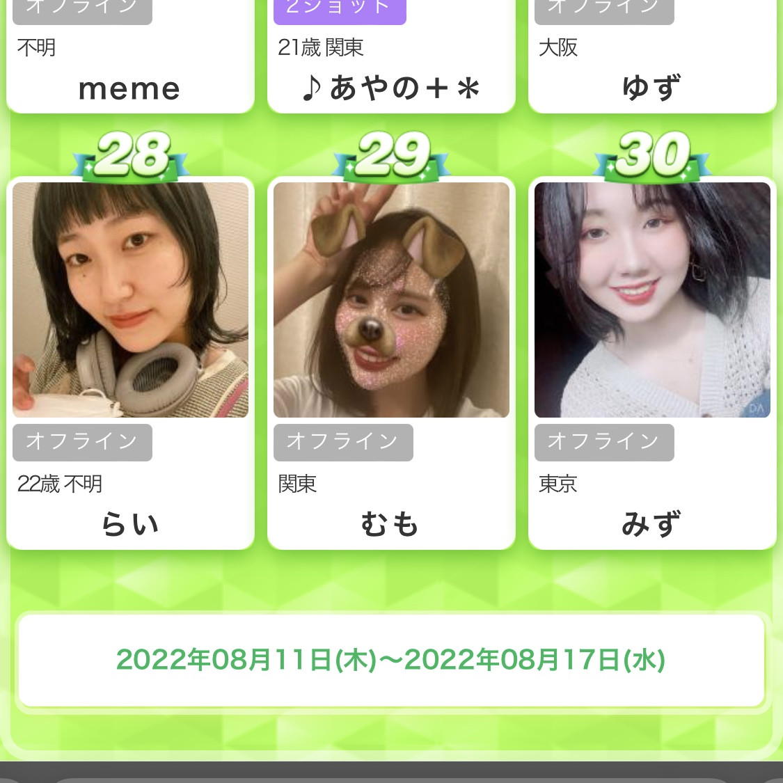 みずちゃんの2022/8/18 (木) 16:00のブログ