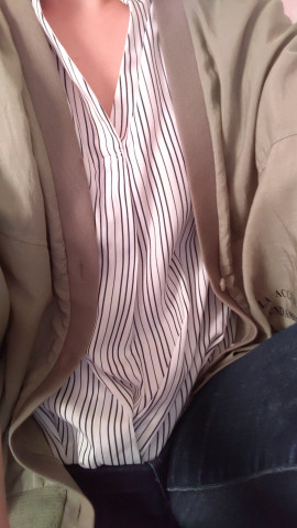 今日はちょっと暑いので