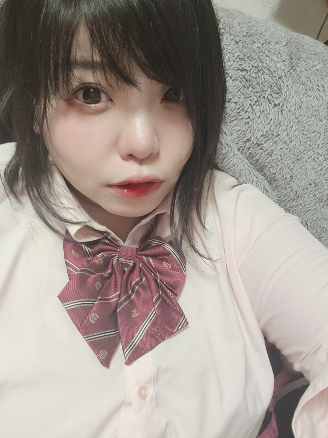 初めての制服コスプレ?