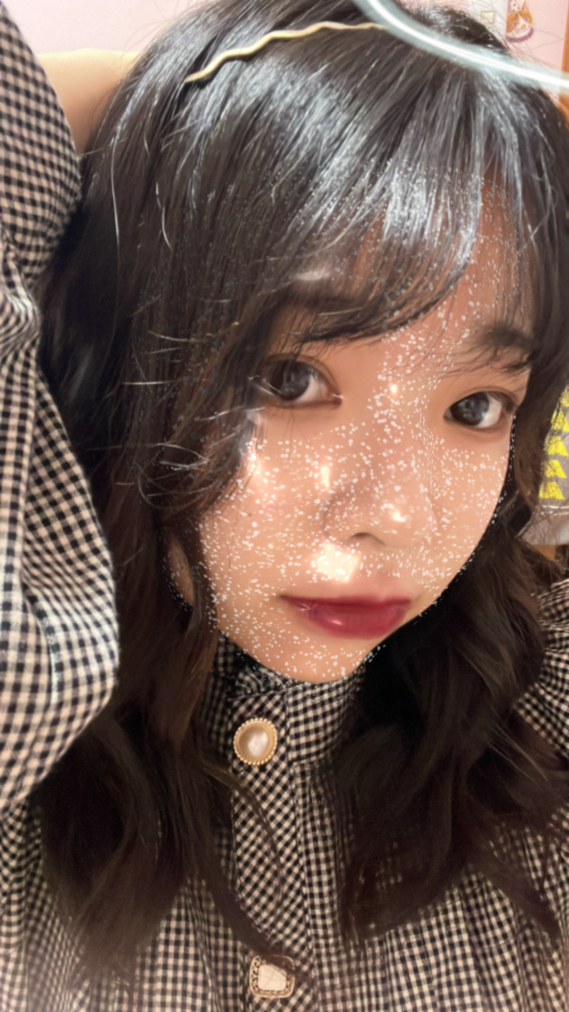 やっほ〜！ヘアメイクしてみたよ?