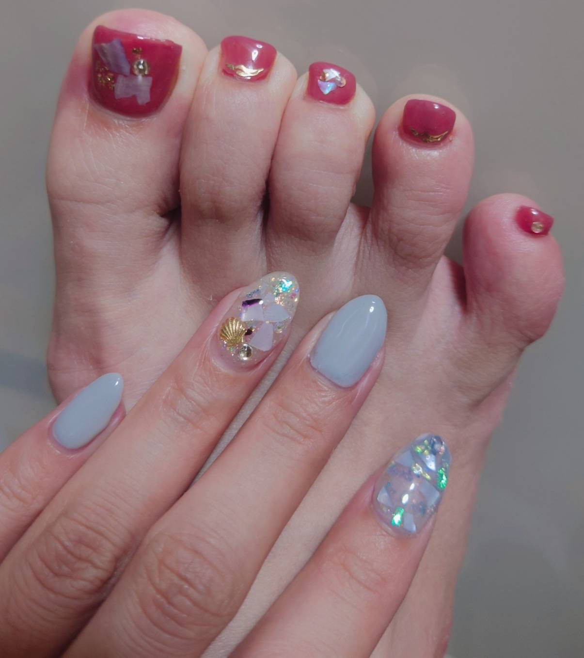 パリピ夏ネイル