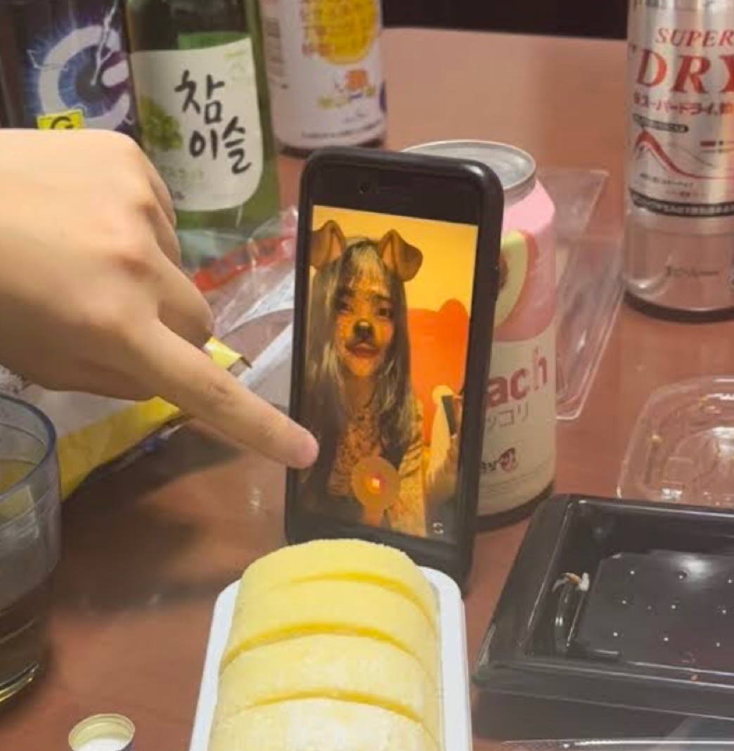 顔出し