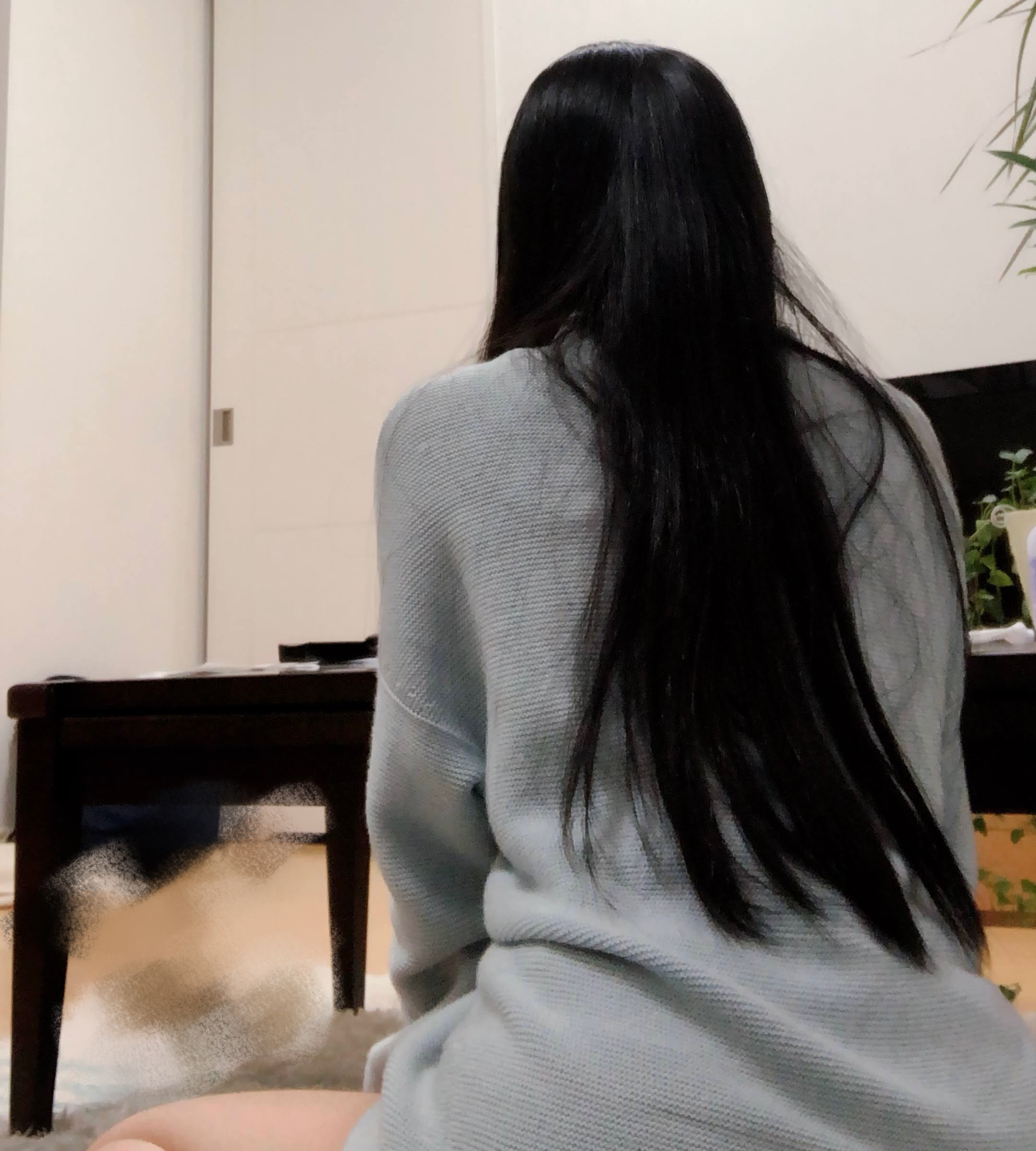 めちゃくちゃ髪長かったときの写真！