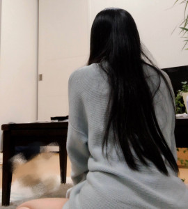 めちゃくちゃ髪長かったときの写真！