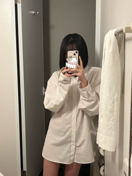 彼シャツ風パジャマ〜