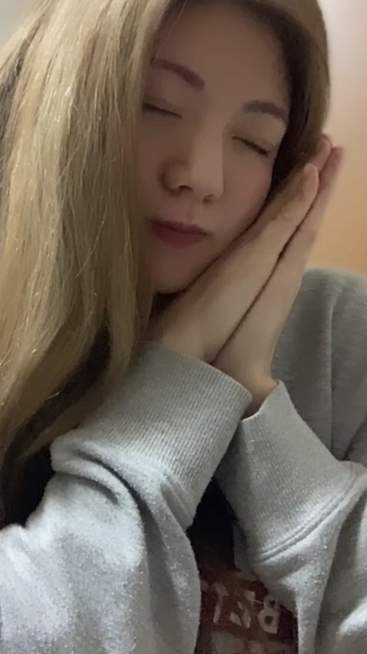 そろそろ寝よぉ