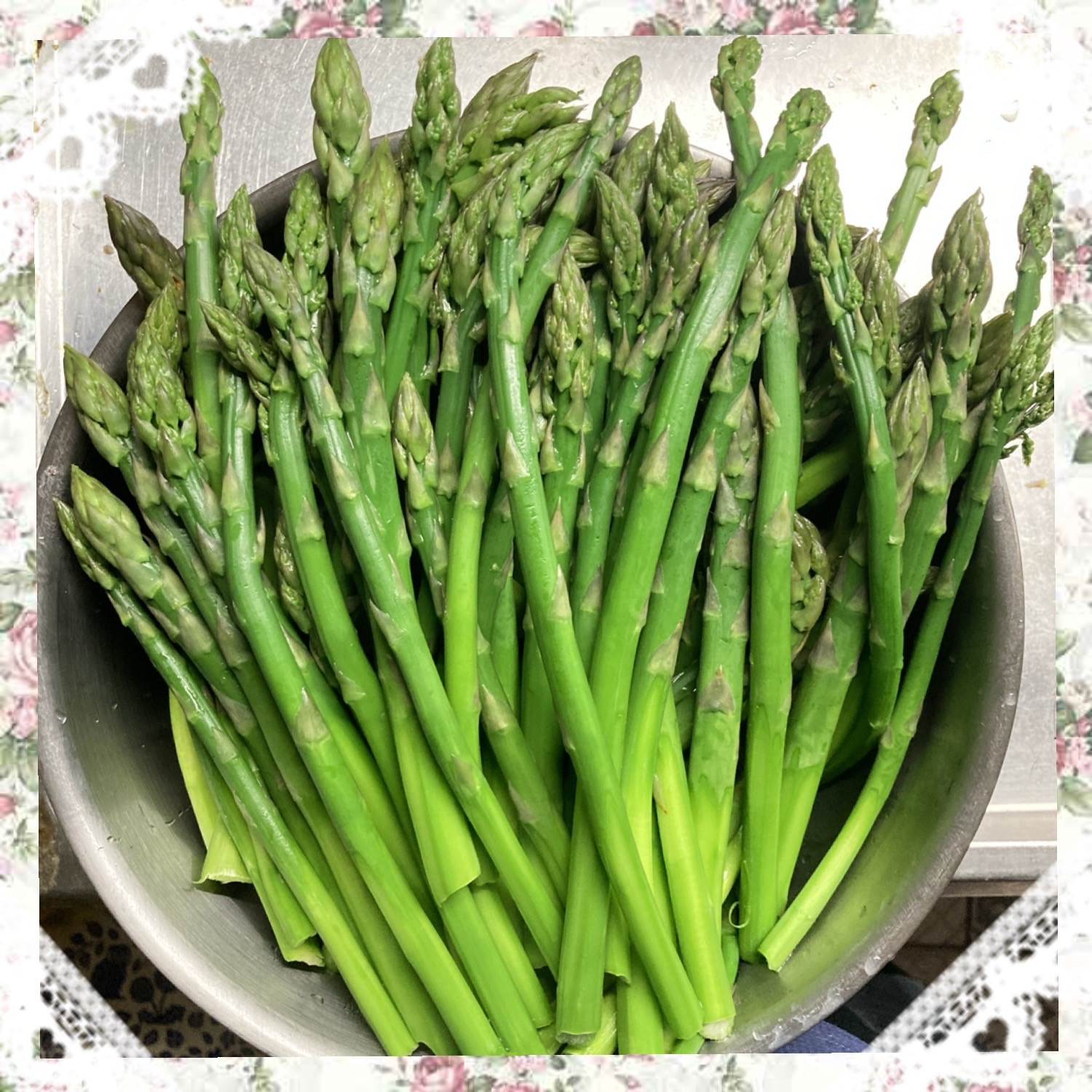 アスパラ大量すぎる…！