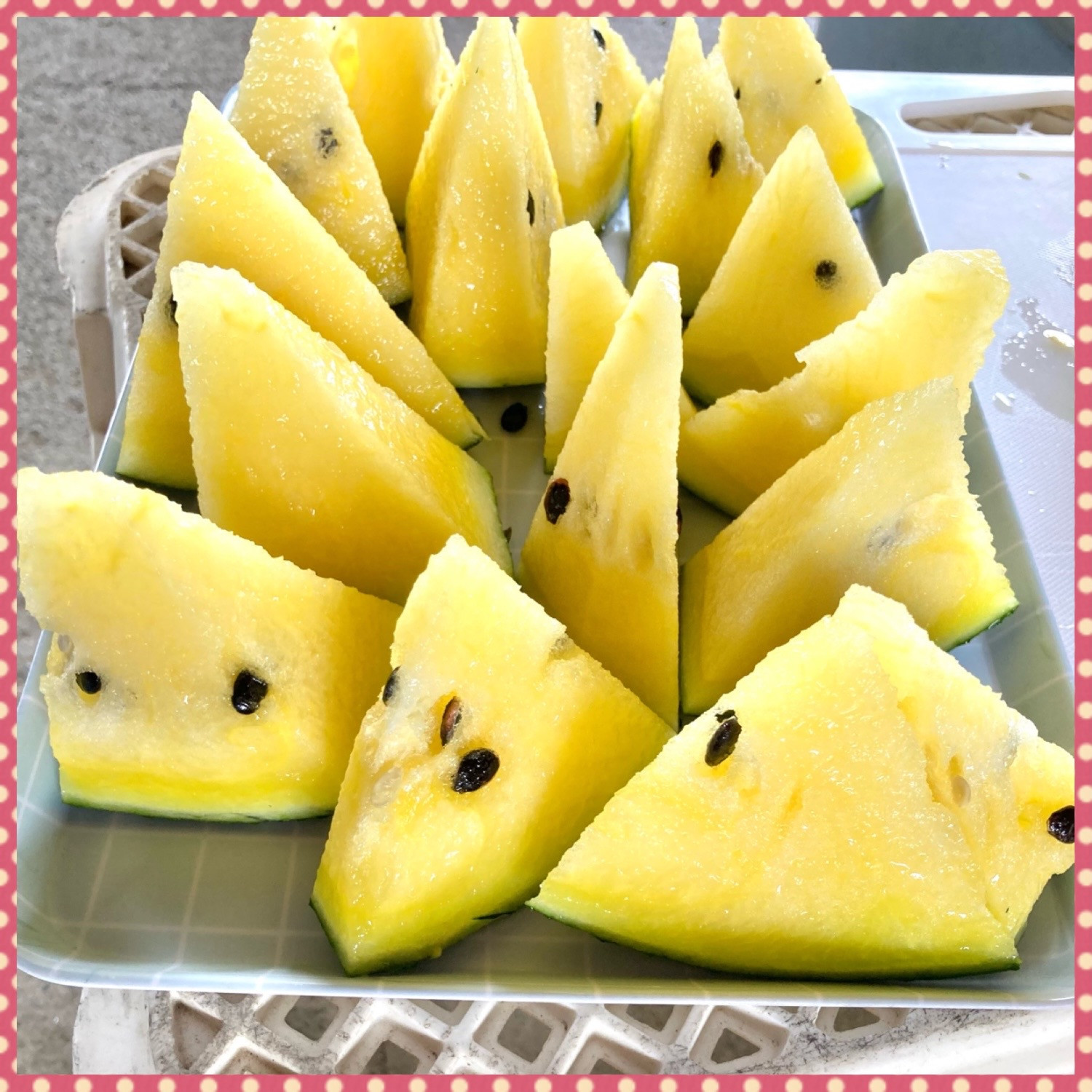 スイカも最後！