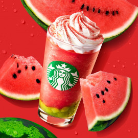 スタバのスイカ