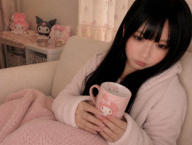 お家でまったりしたよ