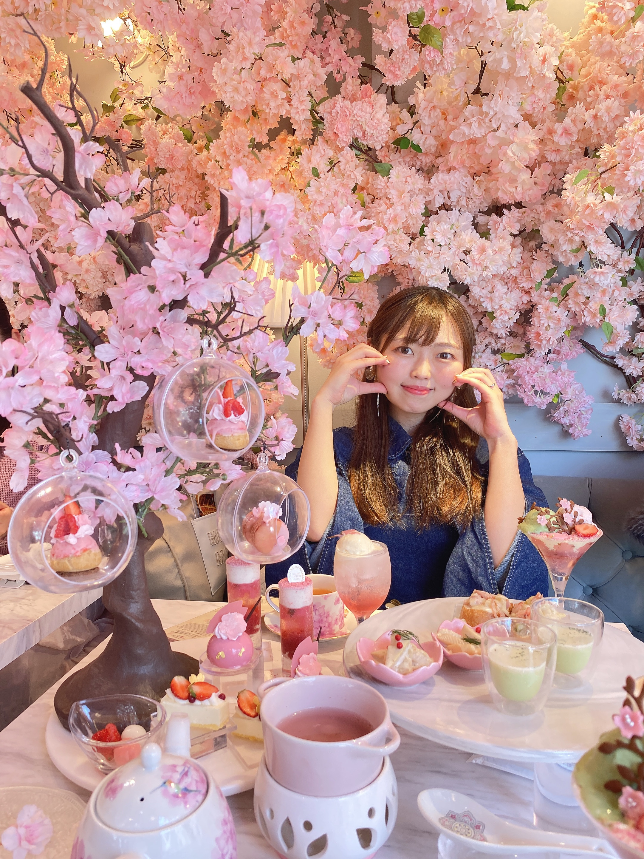 桜のアフタヌーンティー