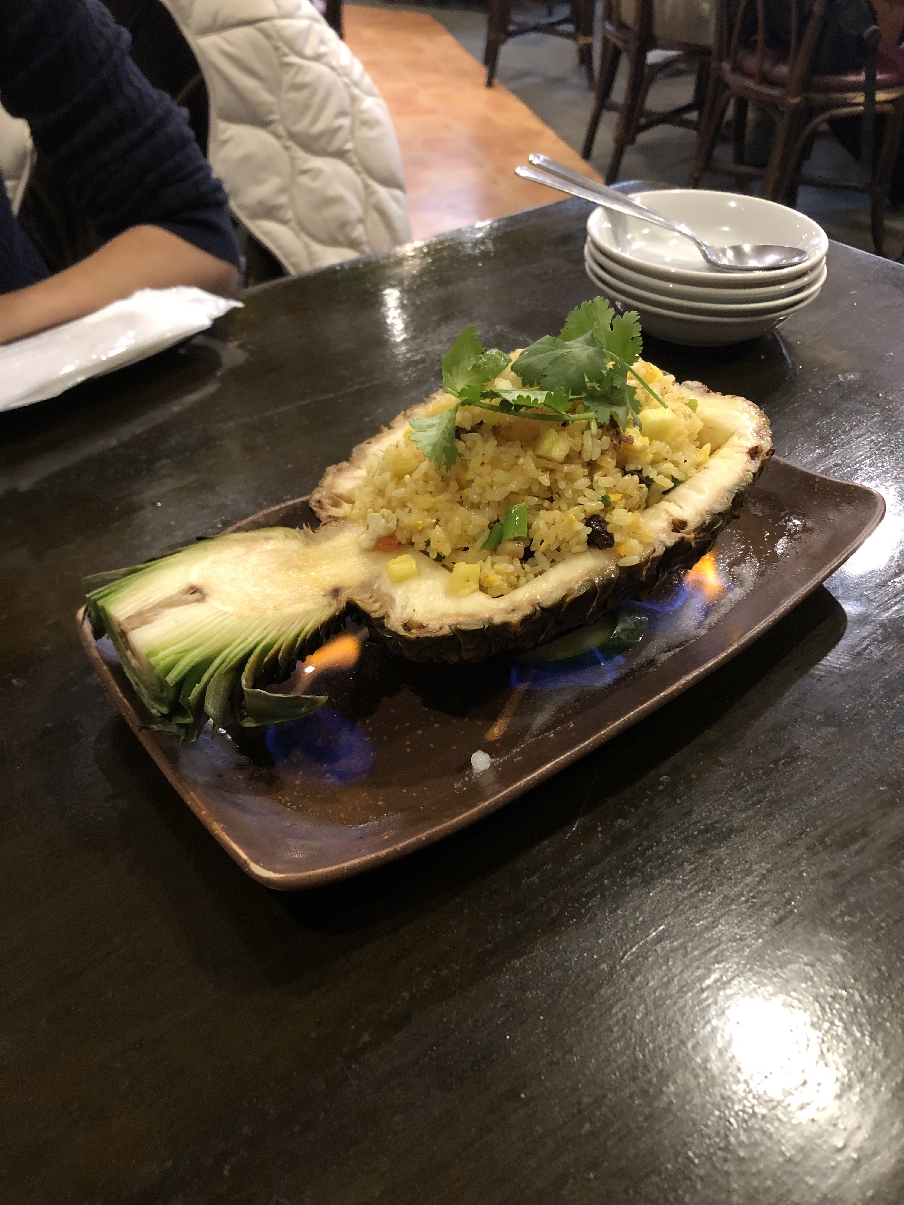 パイナップル炒飯