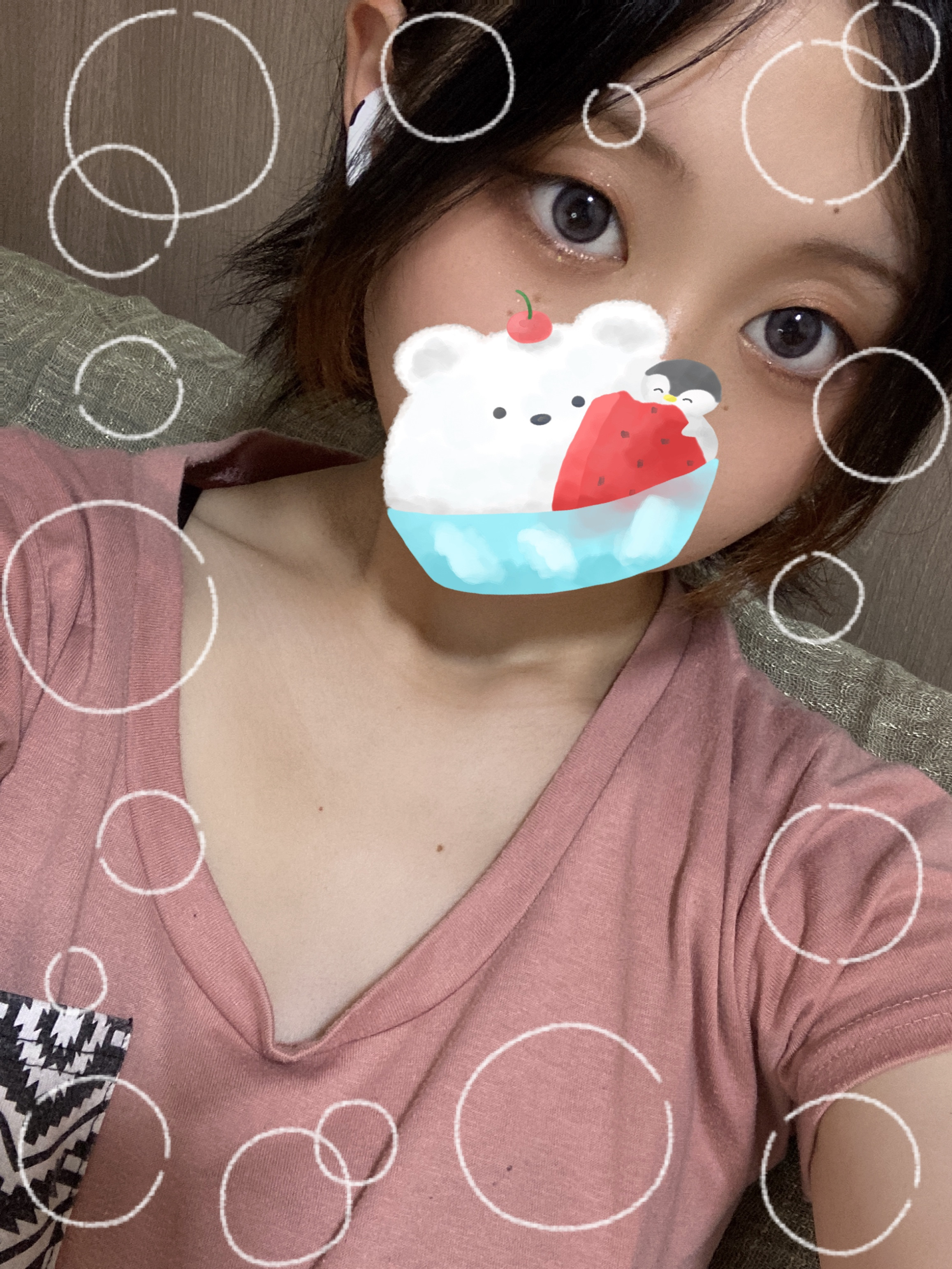 寝ます笑