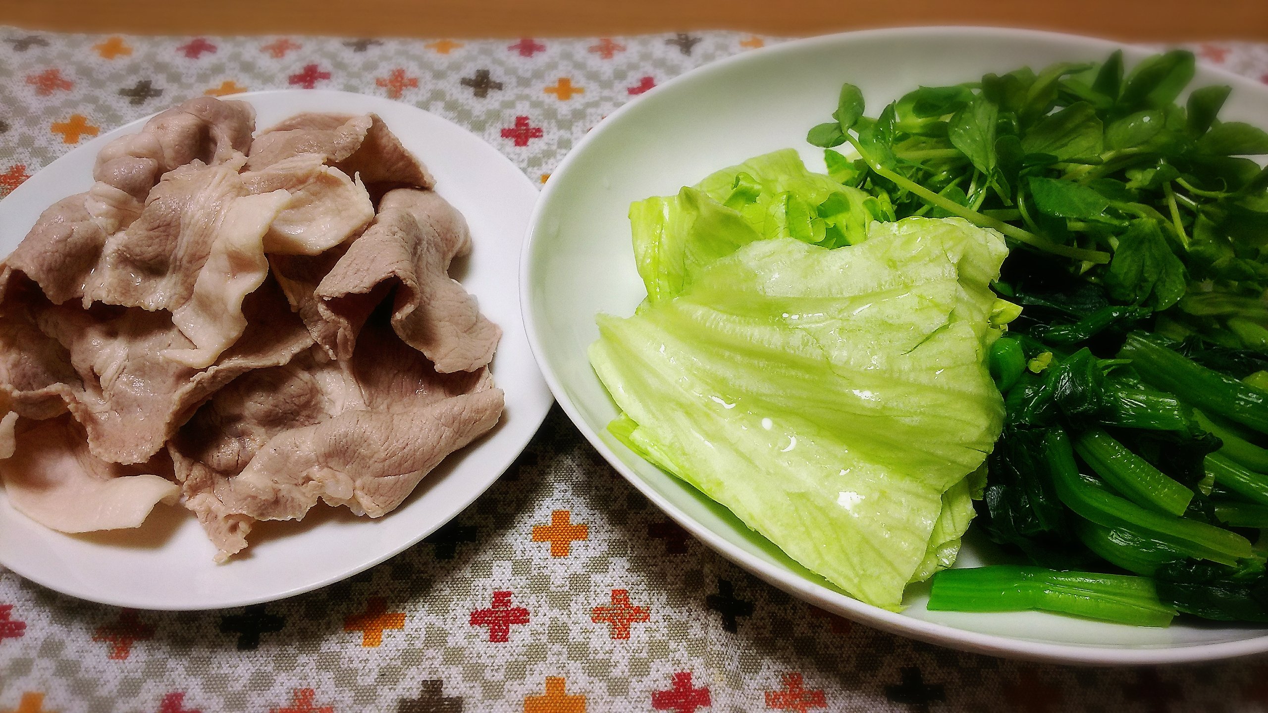 豚しゃぶサラダ♪