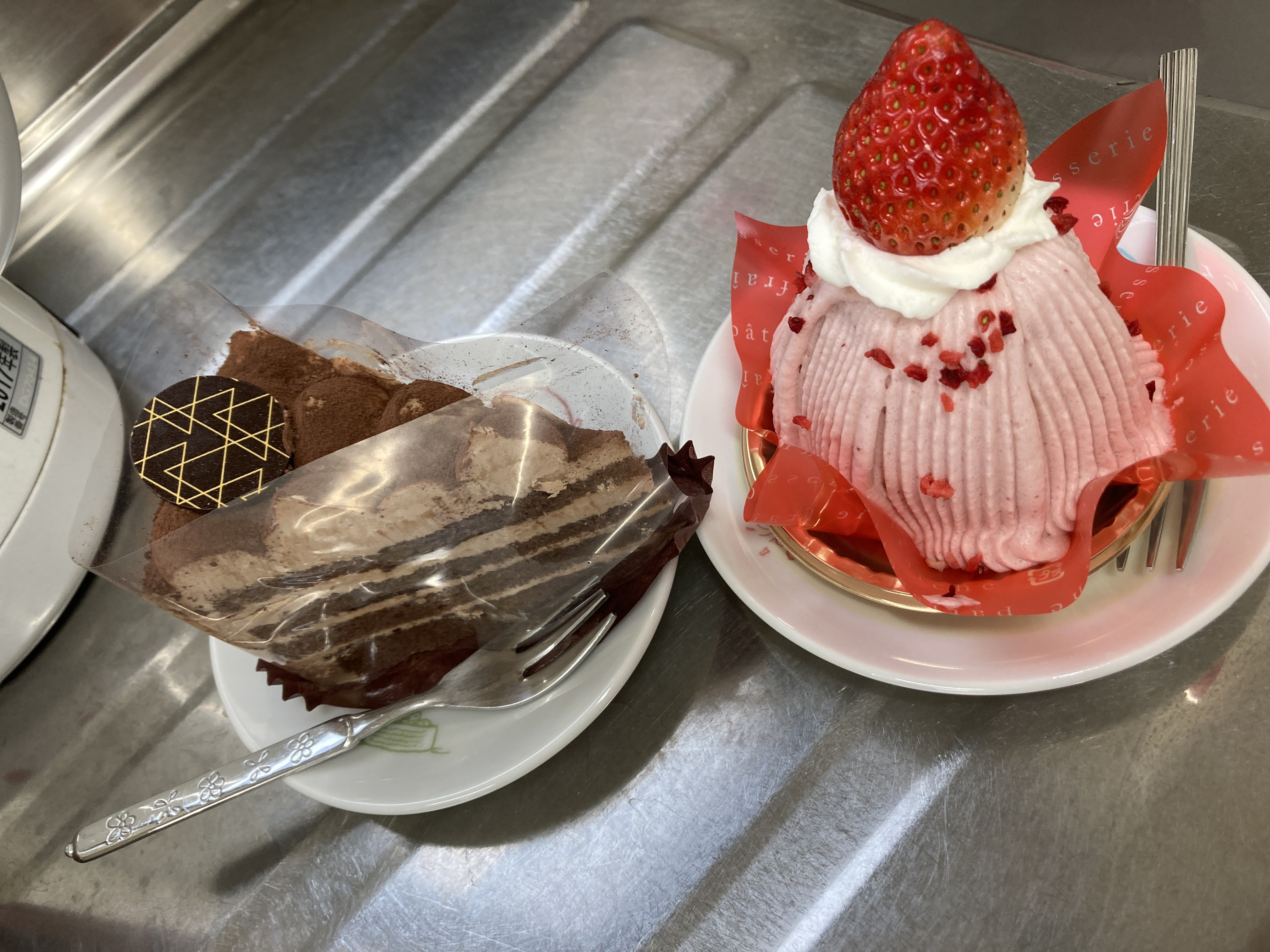 ケーキをいただきました！