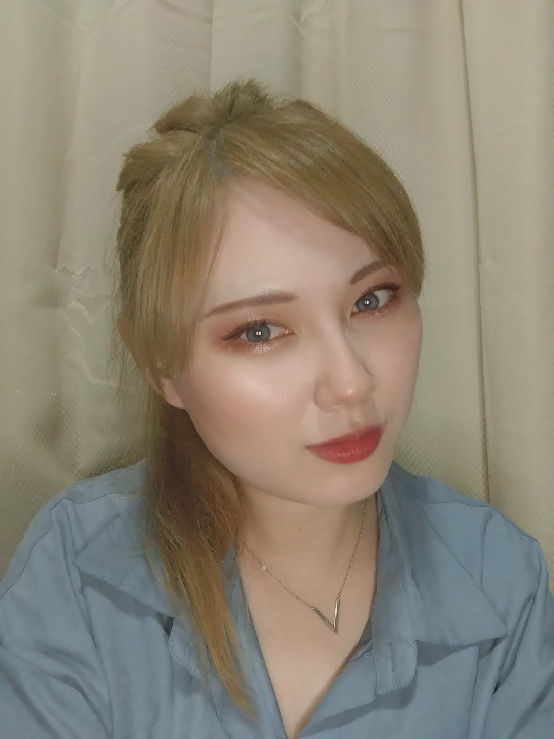 憧れるハーフ顔のはずがホラーw