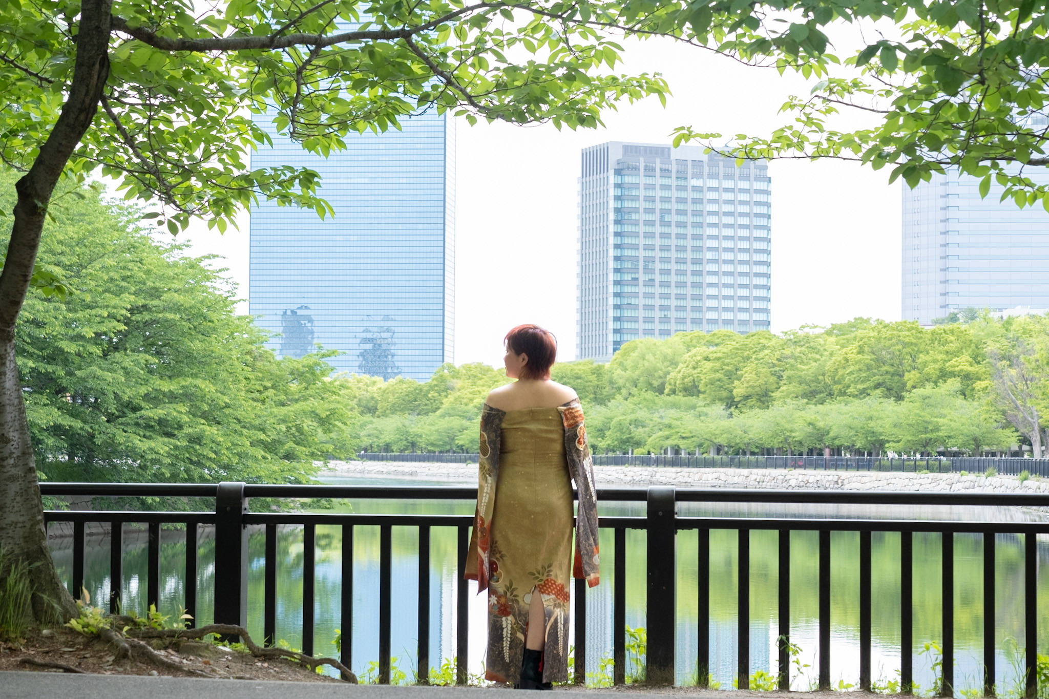 今日は一日雨が、しっとり