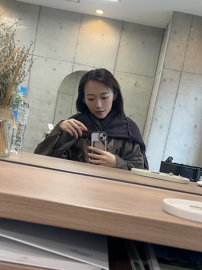 美容室に来ています。