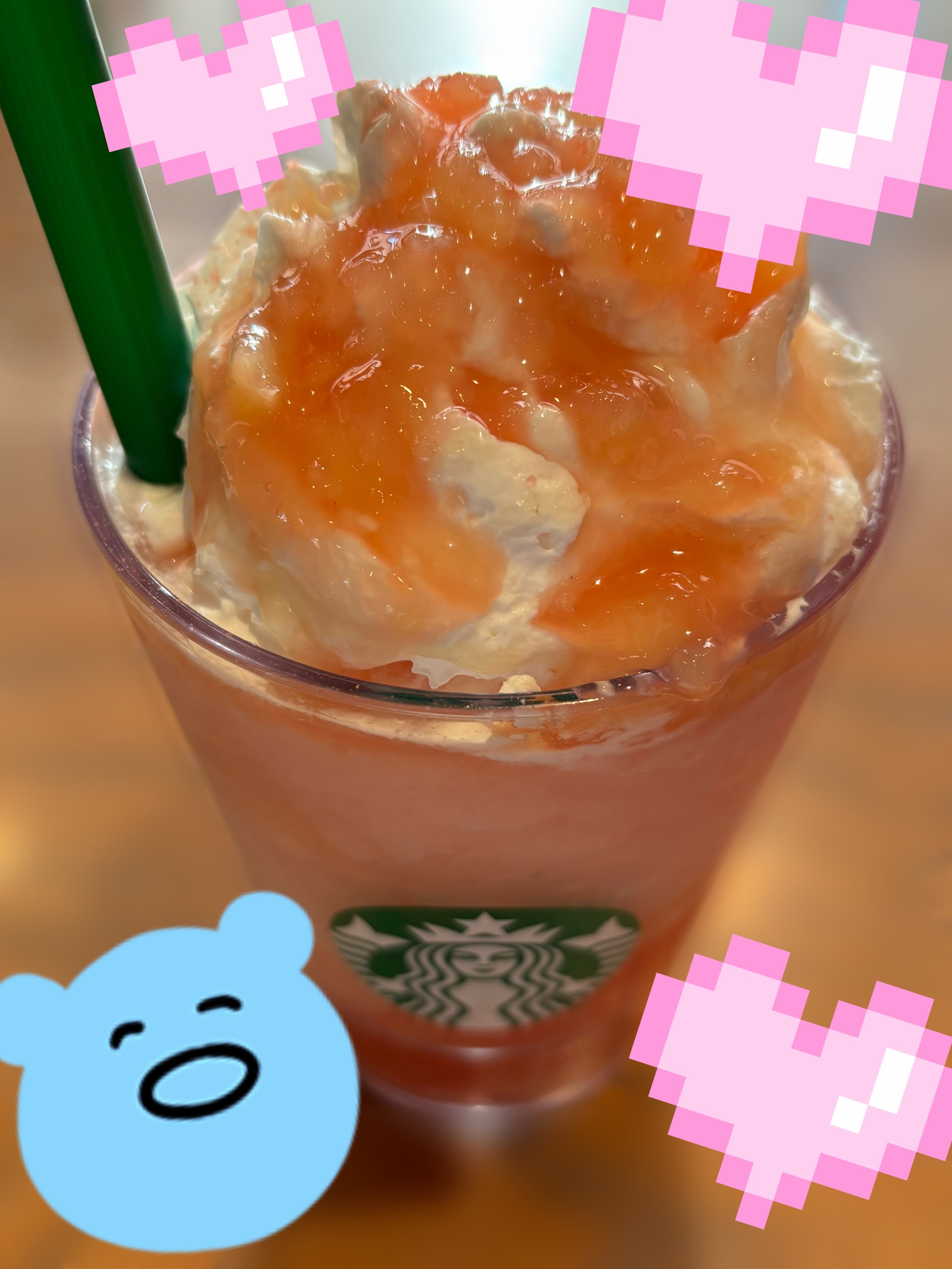 ヘブンリーピーチフラペチーノ?