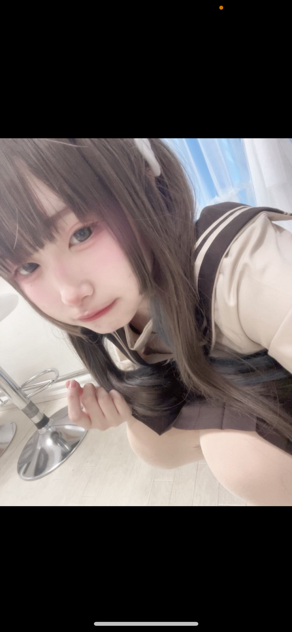 憧れのセーラー服?