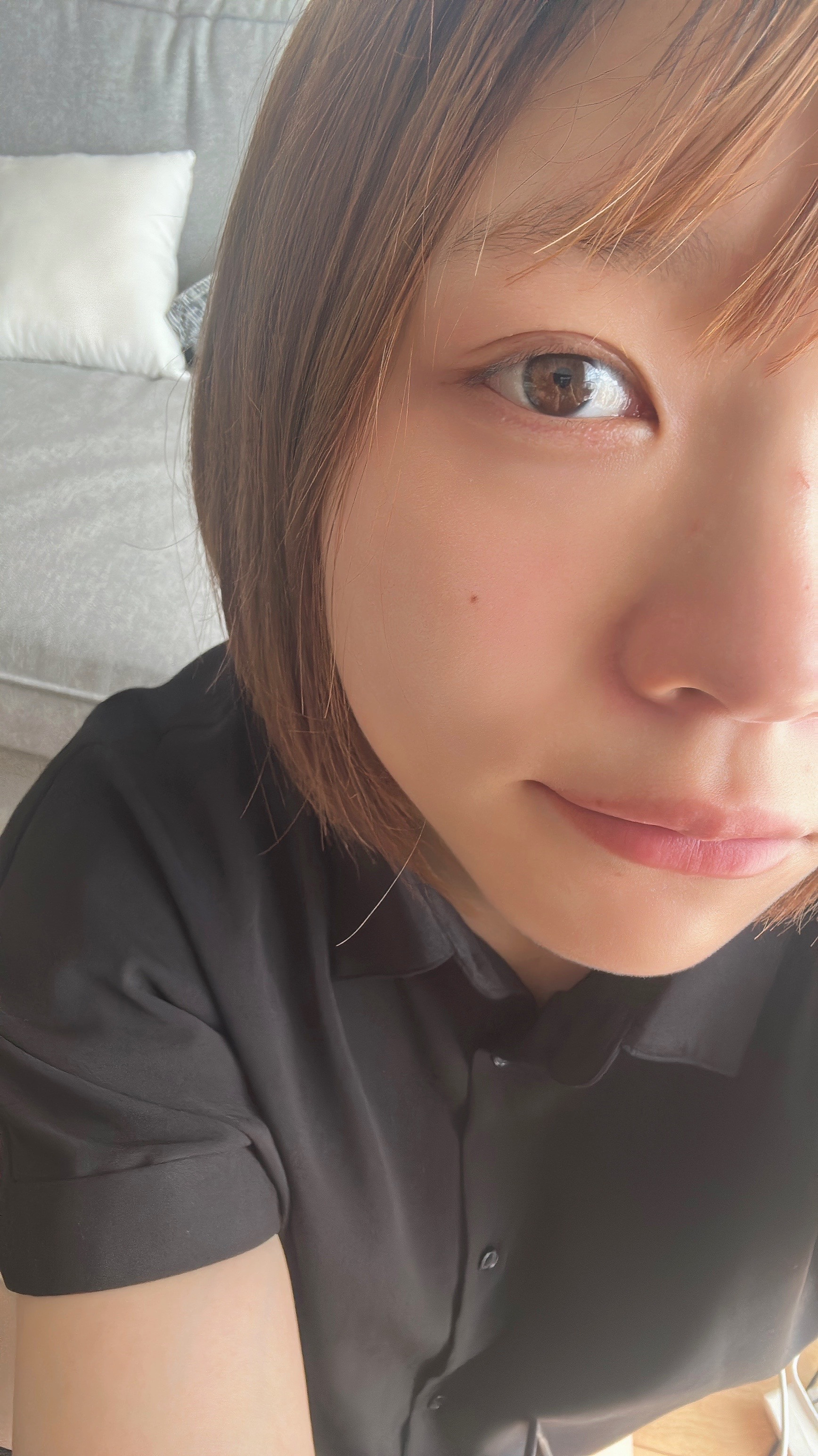 前髪切ってみた