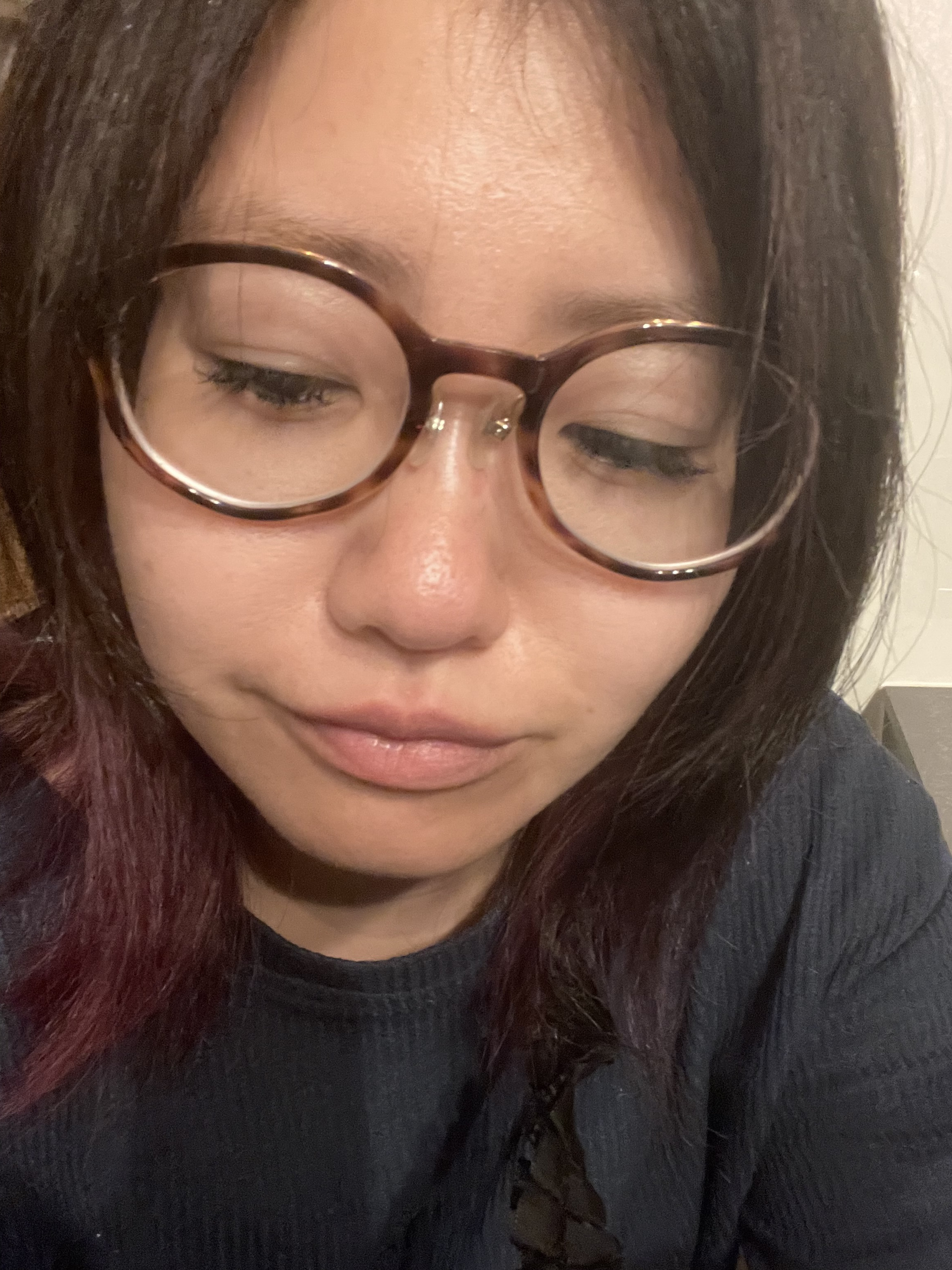 眠いのに寝れない。。(  ˙-˙  )