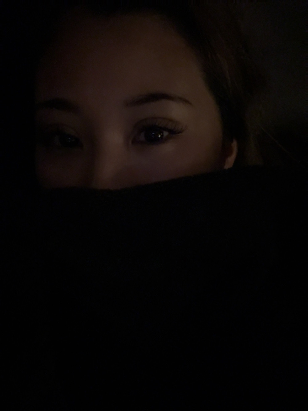 真っ暗やからスッピンでも良しとしよう笑