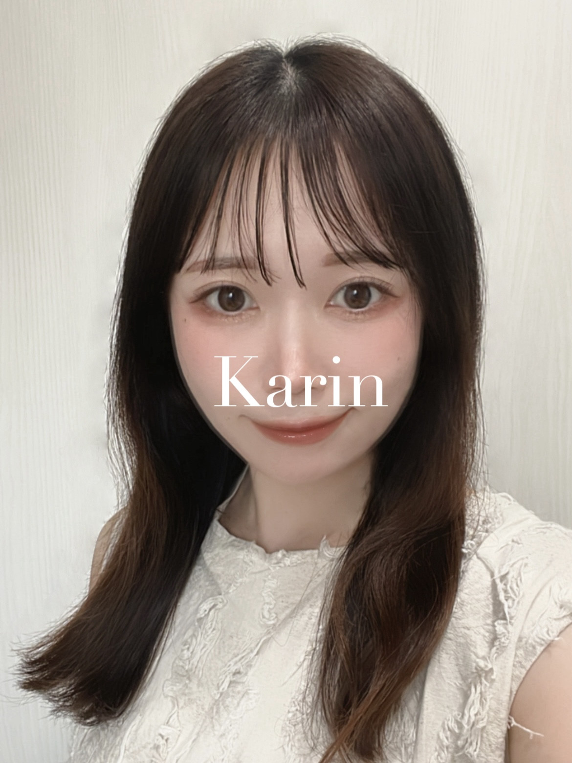 ノリで前髪切りました笑