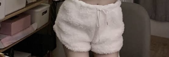 部屋着モコモコ?