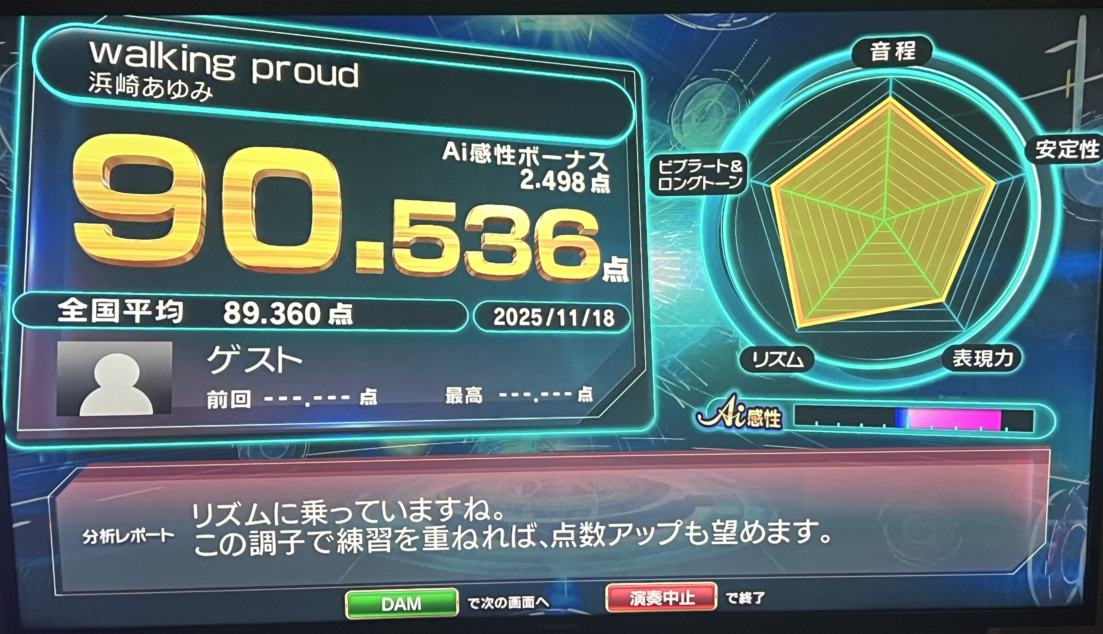 深夜の1人カラオケ