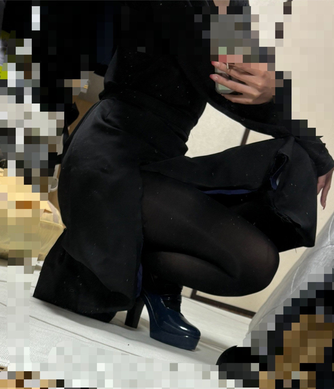 服を作ってました