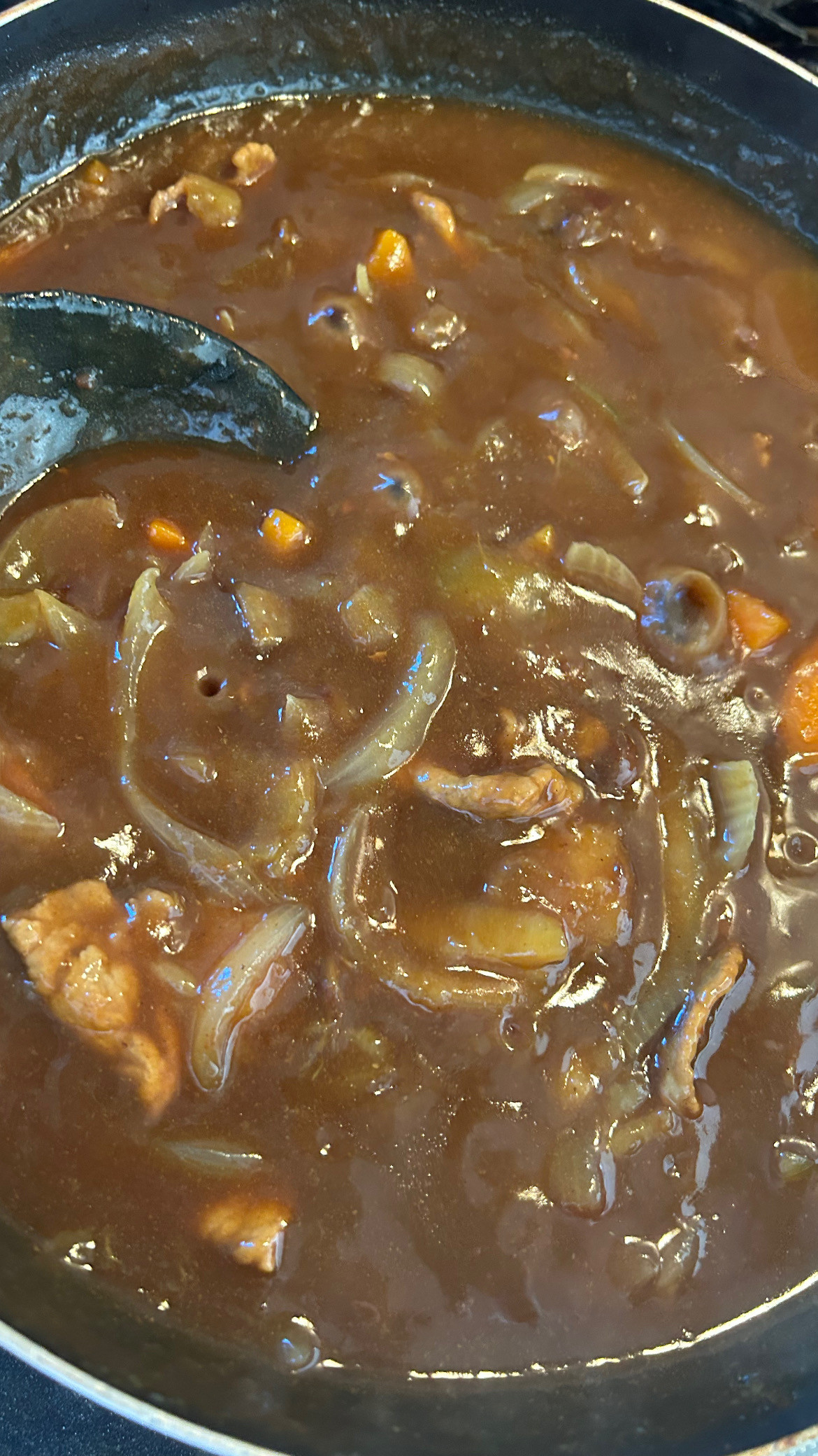 おはよ??昨日はカレー?