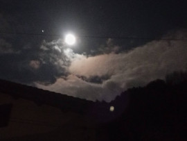 先日の満月…♪