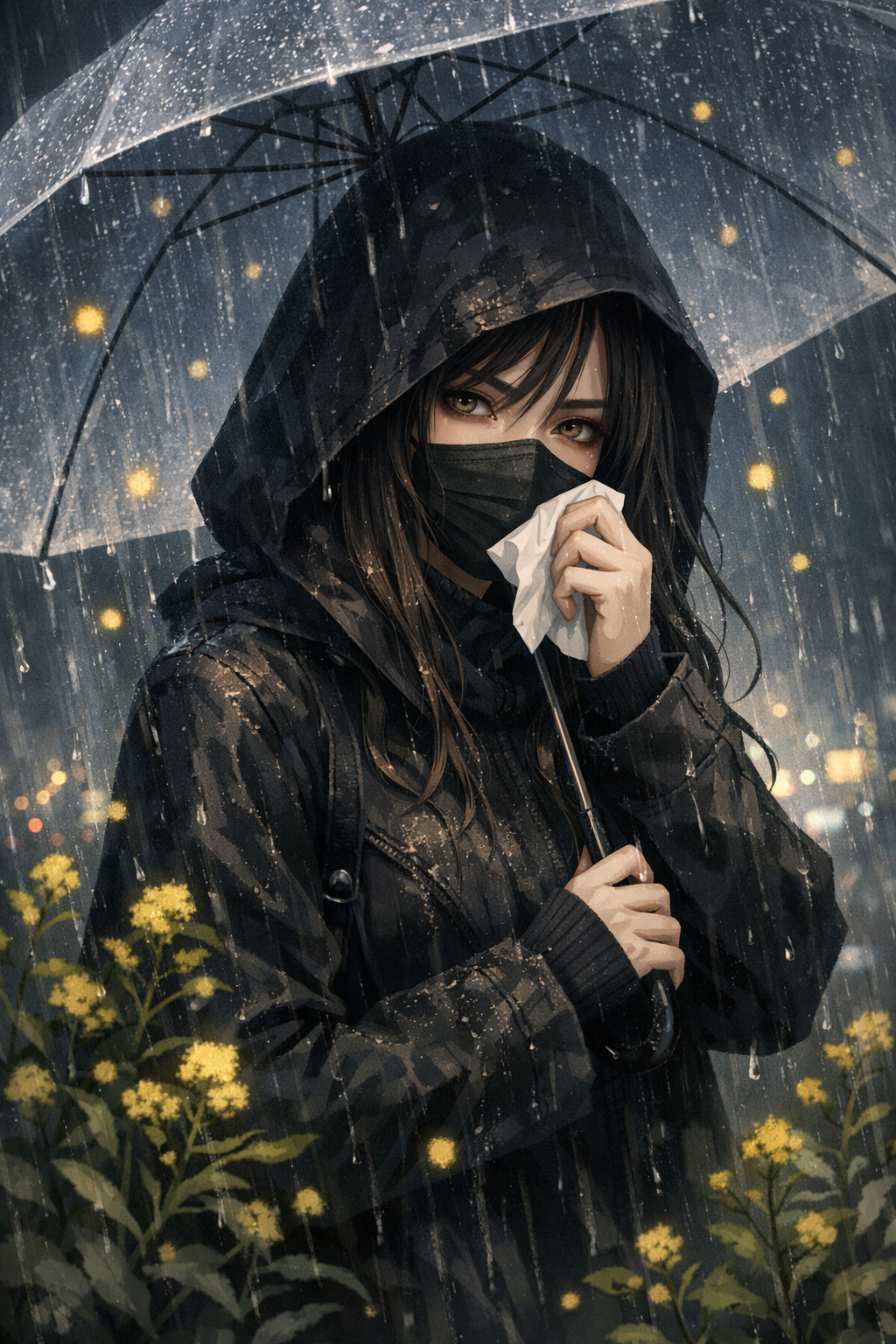 雨のお昼 &今日予定お知らせ 変更