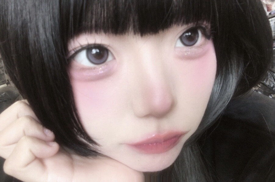 お顔ドーン！笑