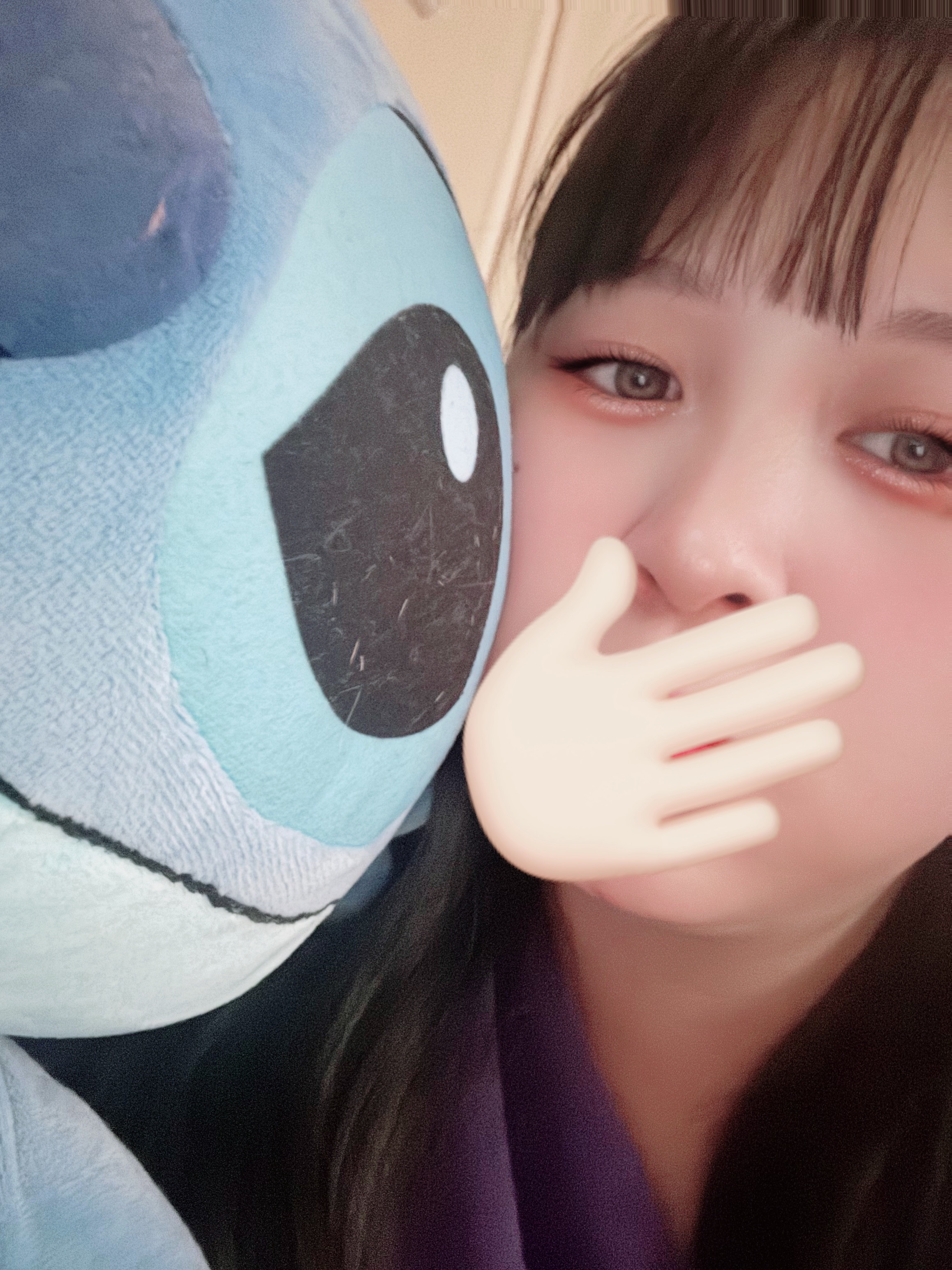 前髪変えました