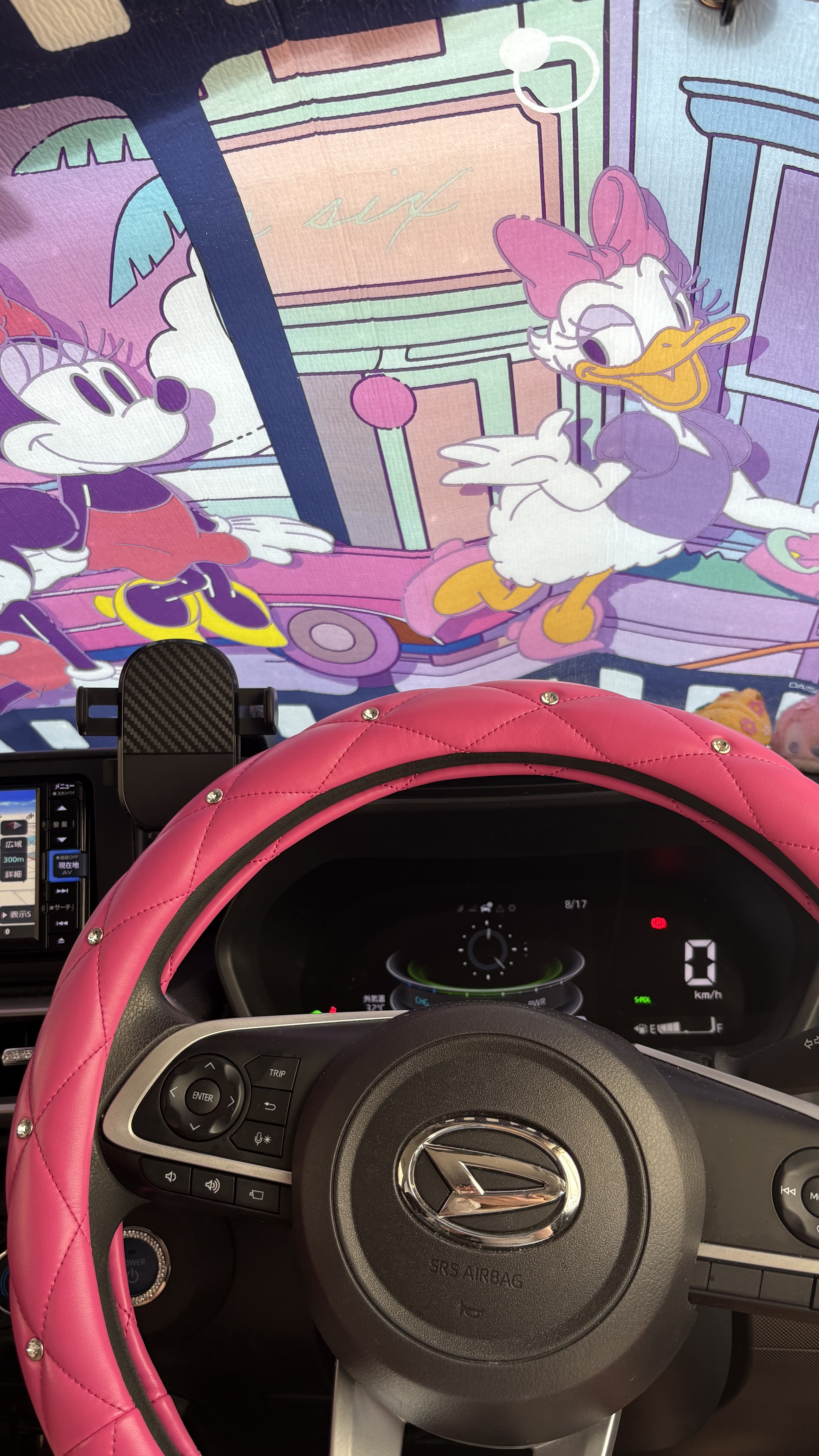 車で運転していきまーす！