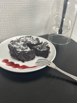 手作りガトーショコラ