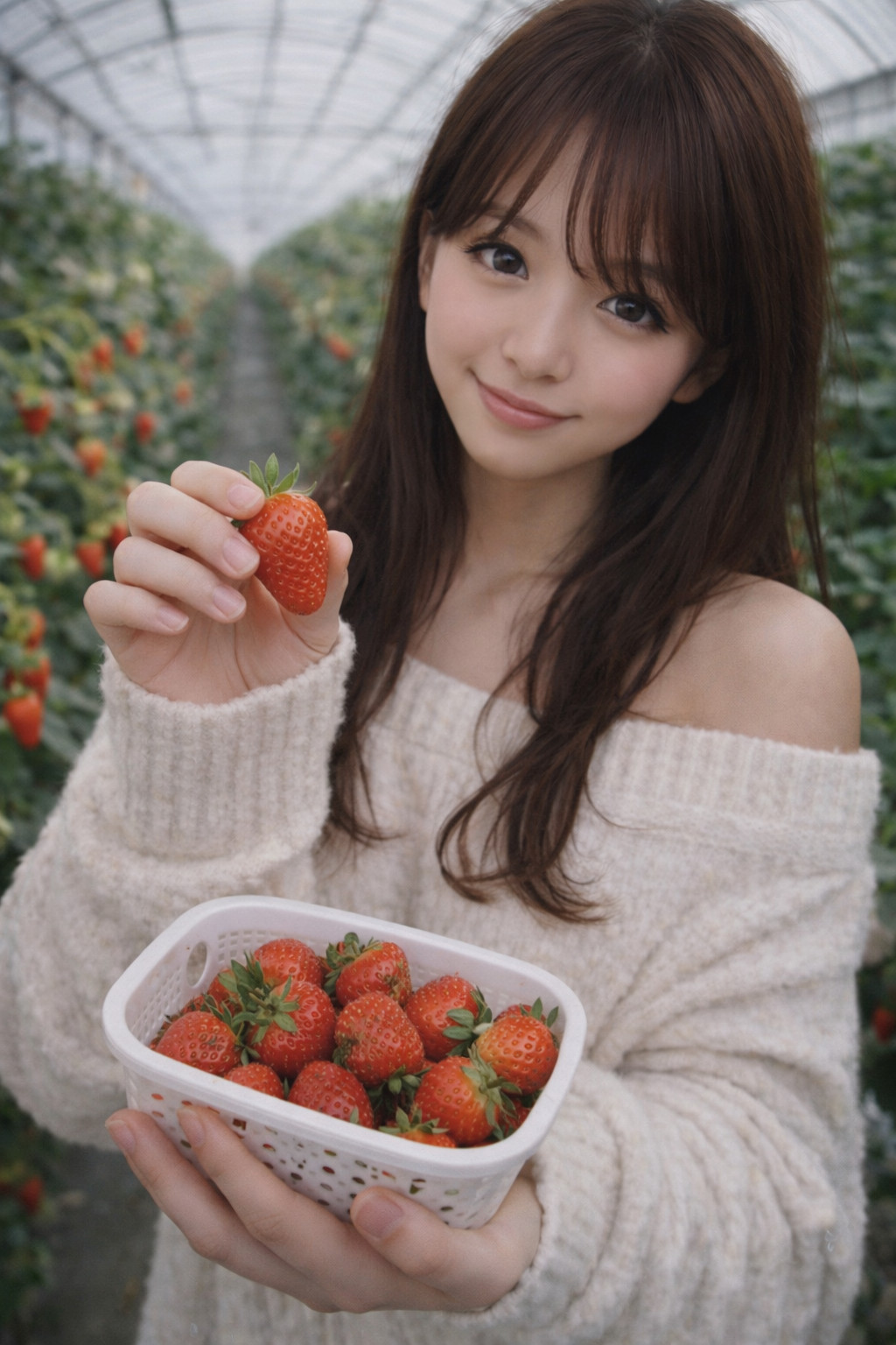 いちご狩りしたいなぁ♪