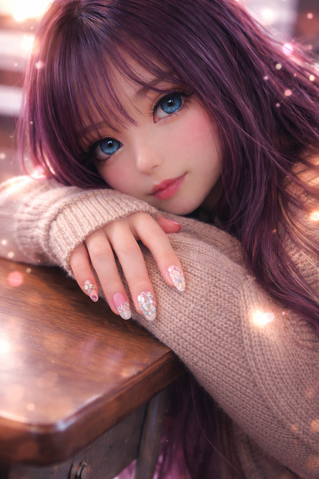 もう〜また授業中寝てたでしょ