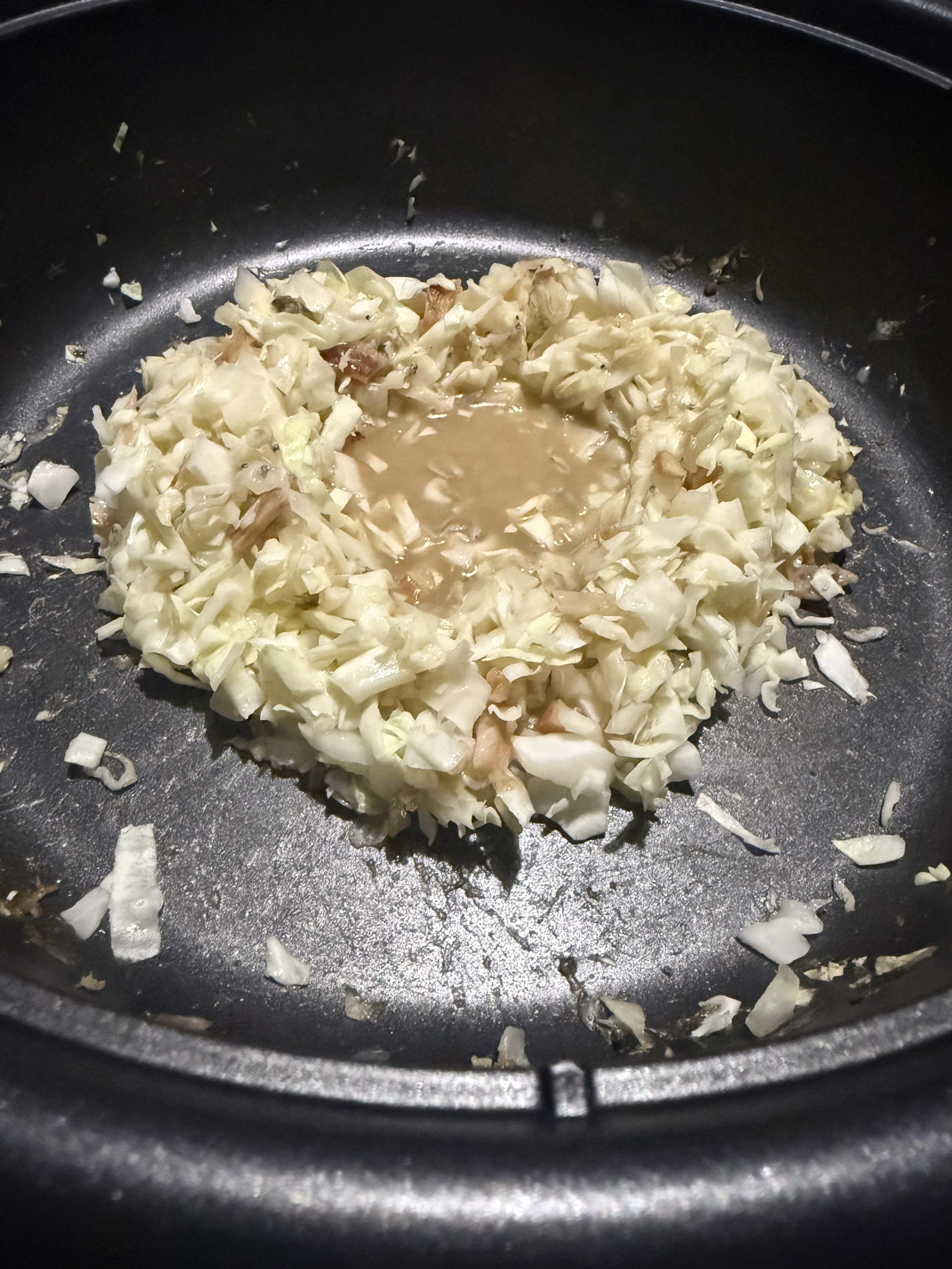 もんじゃ作ってみました〜！