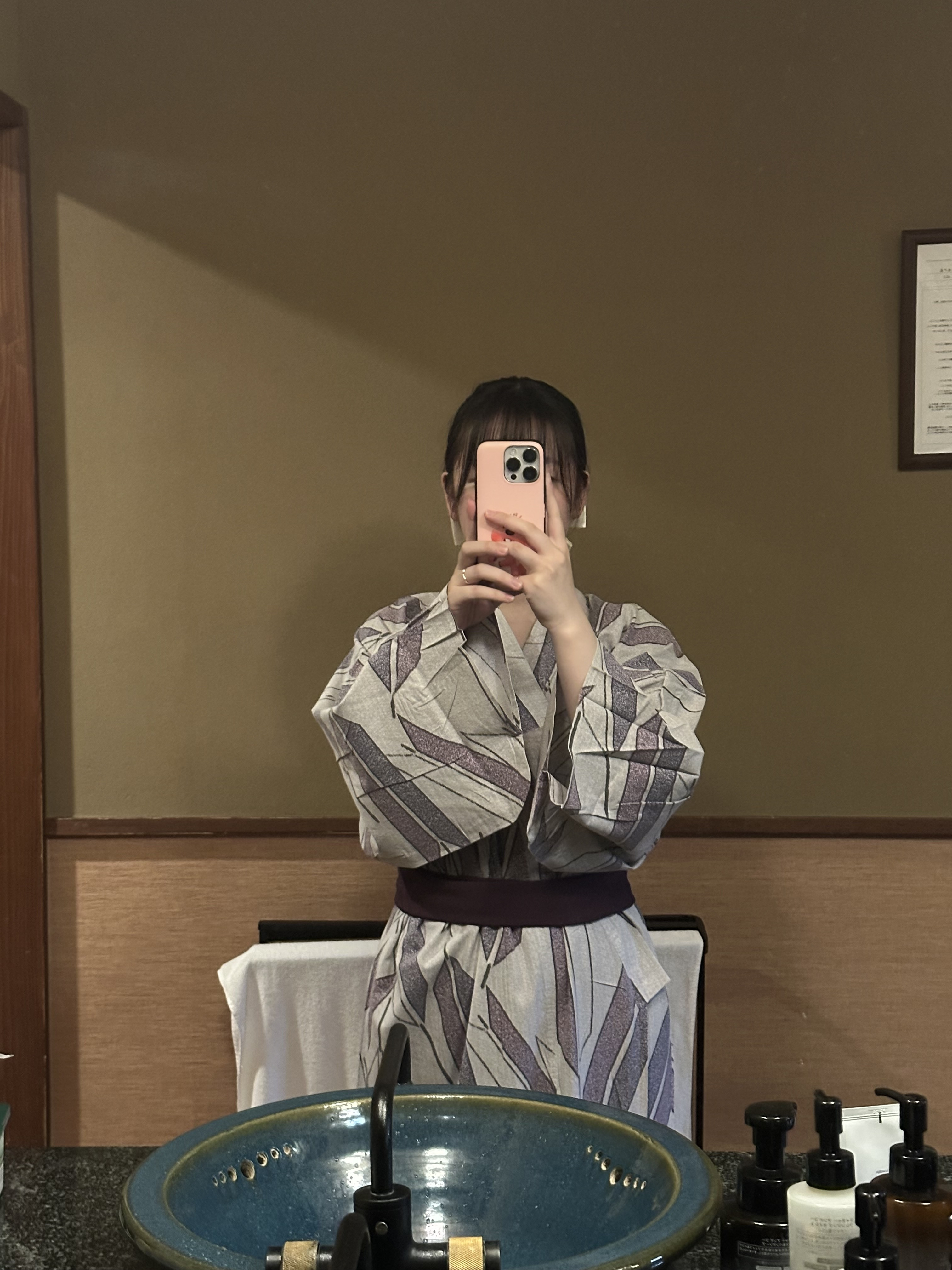 浴衣姿のりん