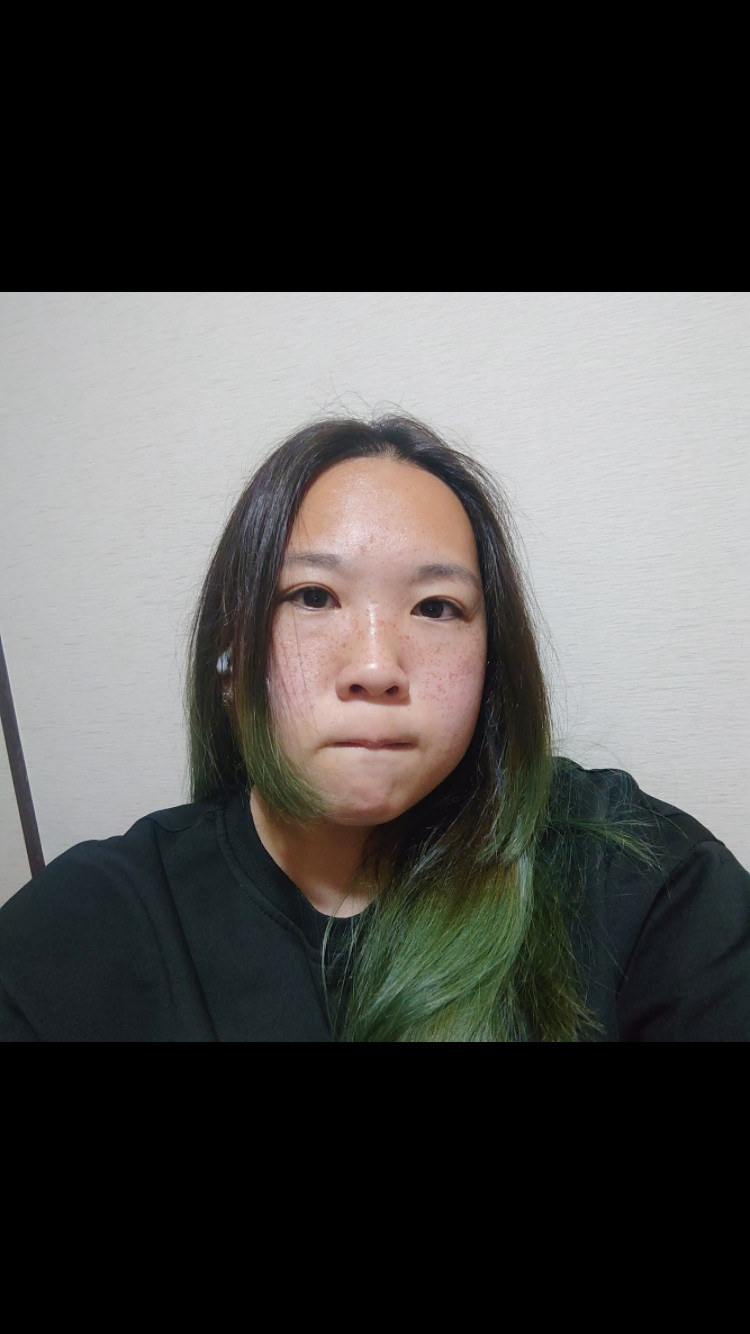 髪染めました〜(*´˘`*)?