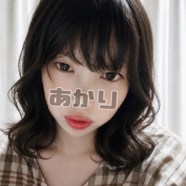 美容室帰りの自撮り