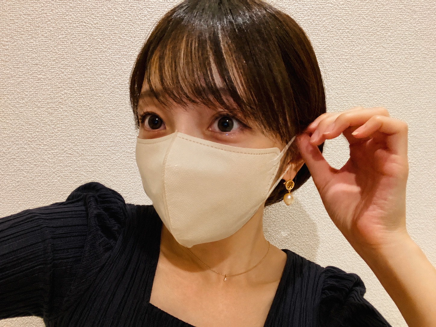 ショートカットのときの写真