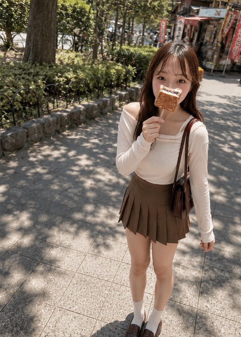旅行で食べ歩き
