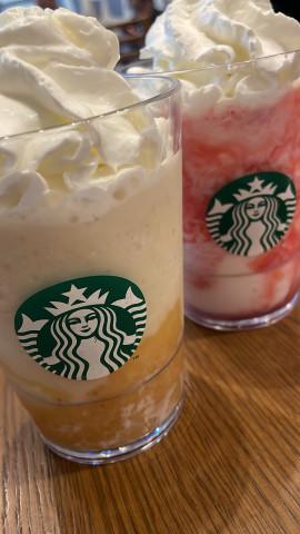 大好きなスタバを添えて
