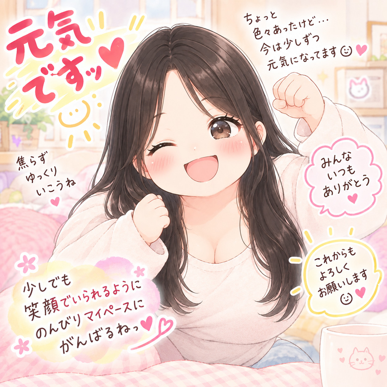 少しずつ元気に