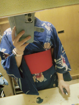 浴衣で☆☆