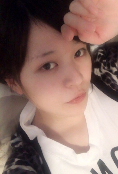 すっぴん（加工カラコン無し